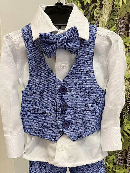 Extan Bebe Costum De Botez Albastru Extan Bebe Costum De Botez Albastru