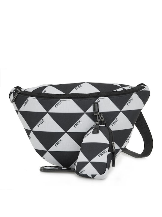 FRNC Bum Bag pentru Talie Black/White