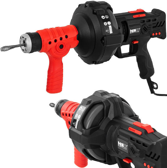 Elektrische Spiralschnecke 240 W 7,5 m lang 15 mm Durchmesser Rohrreinigung