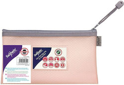 Snopake File Folder with Zipper Pink Snopake File Folder with Zipper Pink