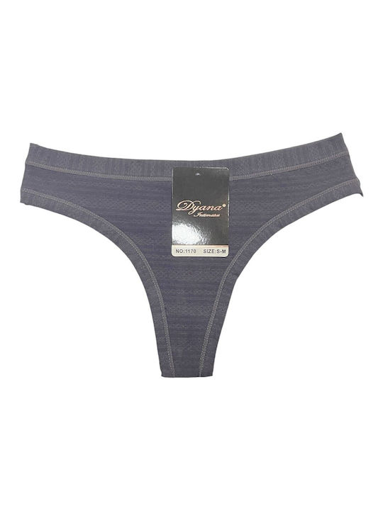 Dyana Women's String Grey