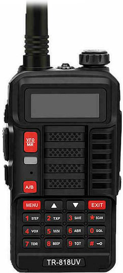 Baofeng UV-818 Ασύρματος Πομποδέκτης UHF/VHF 10W με Μονόχρωμη Οθόνη