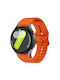 20 Mm Silicone Strap Thd Compatible Samsung Galaxy Watch 7 Galaxy Watch 6 Orange
