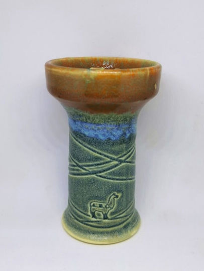 Alpaca Schalen Wasserpfeife Blue Over Green