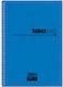 Salko Paper Σπιράλ Τετράδιο Ριγέ Α4 90 Φύλλων 3 Θεμάτων Select Book Γαλάζιο