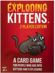 Kaissa Board Game Exploding Kittens for 2 Players 7+ Years (EN)