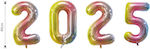 Set of 4 Balloons Multicolour 2025