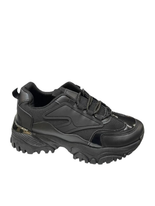 Plato Damen Sneakers Schwarz