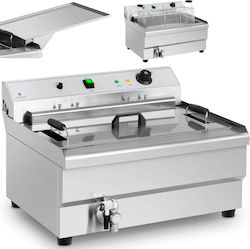 Fritteuse Fisch Chips Abtropfschale 9000 W 30 L 400 V Fritteuse Fisch Chips Abtropfschale 9000 W 30 L 400 V