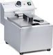 Mastercook 3.5kw 230v 8l Commercial Deep Fryer Hendi 207208