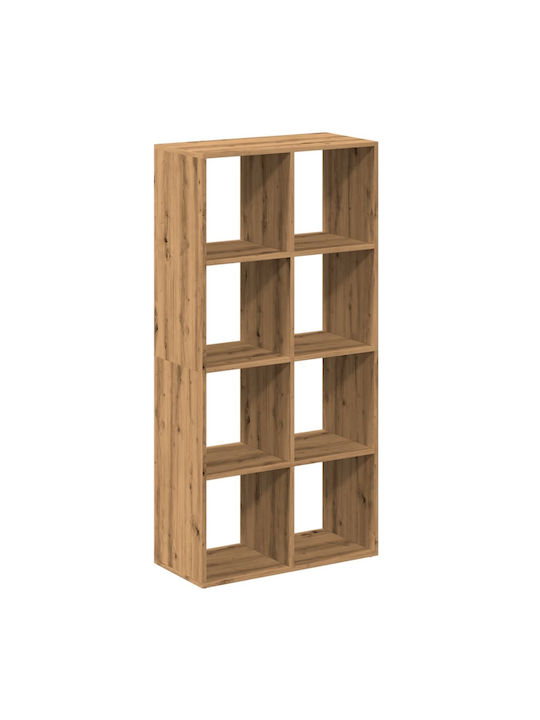 Bookcase Coffee 69.5x29x137.5cm