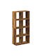 Bookcase Coffee 69.5x29x137.5cm