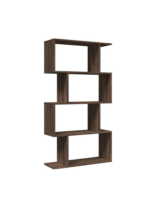 Bookcase Coffee 70x24x129cm