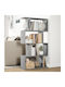 Bibliothek Grau 70x24x129cm