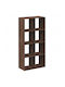 Bookcase Coffee 69.5x29x137.5cm