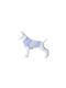Πλεκτό Πουλόβερ Woofmoda Freedog Comfy Λιλά 15cm