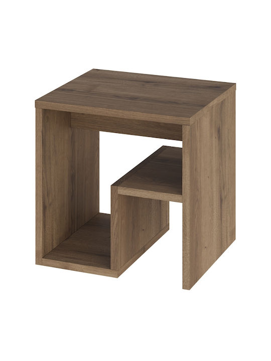 Rectangular Side Table Bon Walnut L40xW35xH40cm