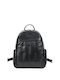 Doca Damen Tasche Rucksack Schwarz