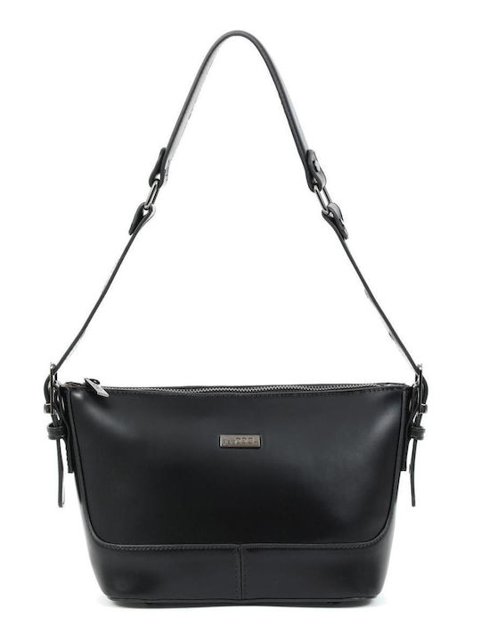 Doca Damen Tasche Schulter Schwarz