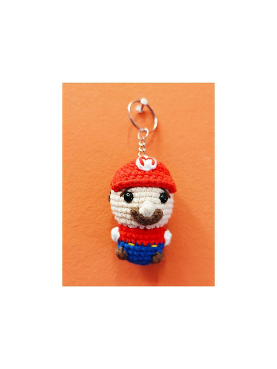 Handmade Keychain Charm Fabric