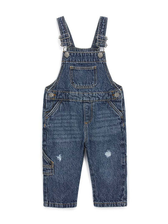 Original Marines Kids Denim Jumpsuit Blue