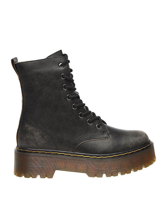 Funky Buddha Stiefeletten Damen Schwarz
