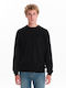 Langarm-Pullover Schwarz