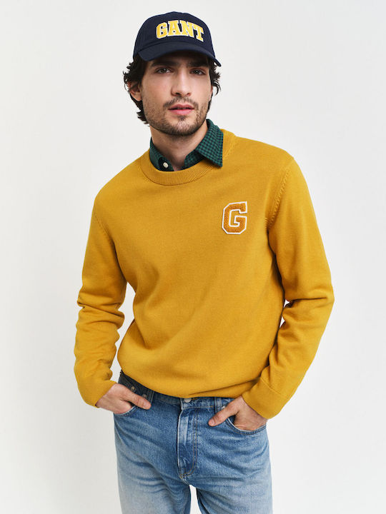 Gant Men's Sweater Yellow