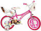 Dino Bikes Barbie 14" Παιδικό Ποδήλατo BMX Ροζ