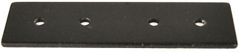 Elmark Track Connector for Lighting Fixtures made of Aluminum Black 93MA023