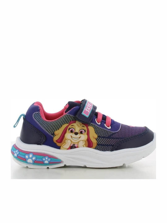 Παιδικά Sneakers με Σκρατς Navy Μπλε