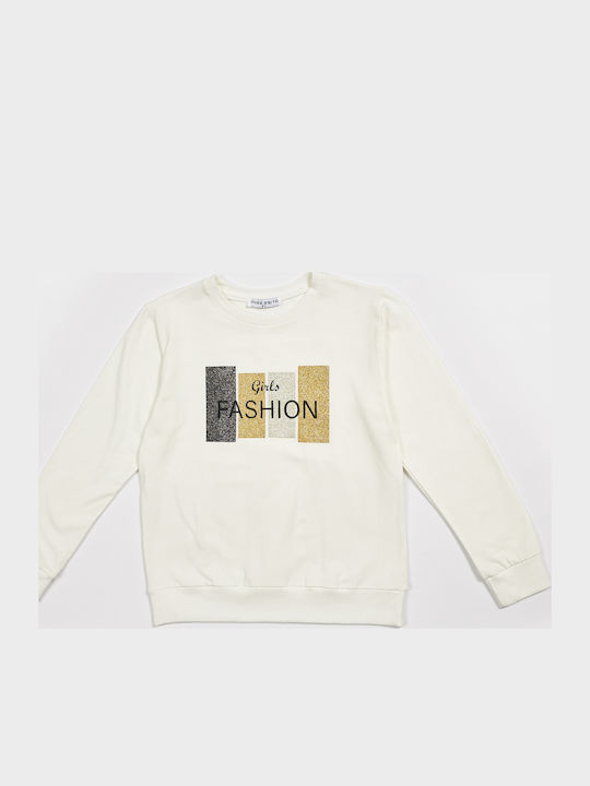 Evita Kids Long-Sleeved White Top