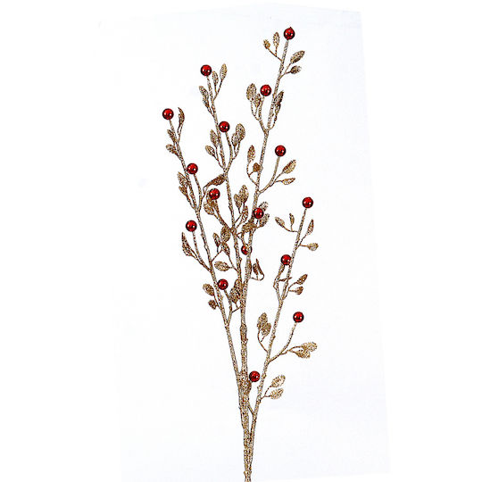 Golden Branch with Red Balls Vetur Bv 99445