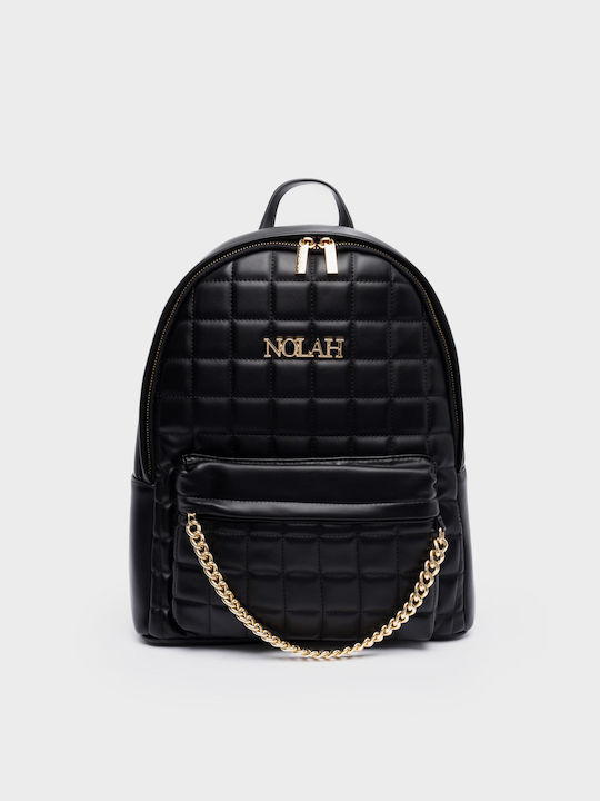 Frankie Γυναικεία Τσάντα Πλάτης Black/gold