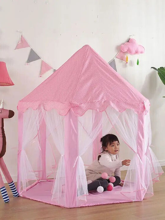 Kids Castle Play Tent Pink