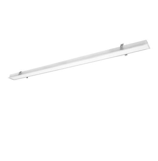 Viokef Commercial Linear Recessed LED Ceiling Light 37W Natural White 142cm