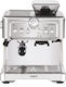 Samus Maestro 20 Automatische Espressomaschine 1350W Druck 20bar mit Mahlwerk Silber