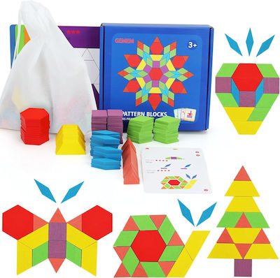 Wooden Construction Toy Tangram Εκπαιδευτικό for 4+ years