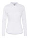 ICHI Women's Long Sleeve Shirt White