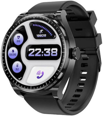 BlitzWolf BW-HW1 Smartwatch με Παλμογράφο (Μαύρο)