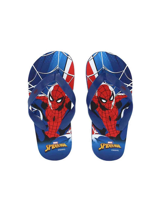 Marvel Kids' Flip Flops Spider-Man Blue