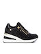 Vegan Γυναικεία Sneakers Μαύρα
