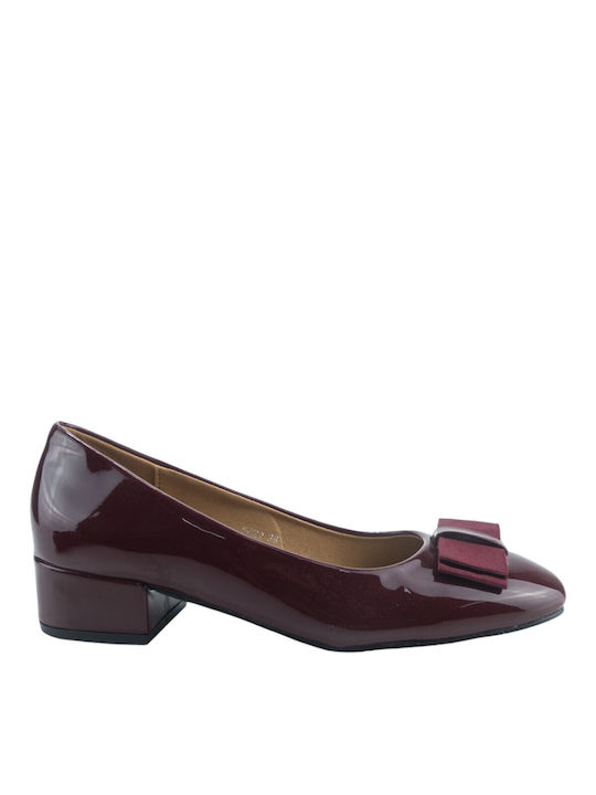 Plato Pumps Burgundisch