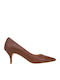 Leather Brown Heels