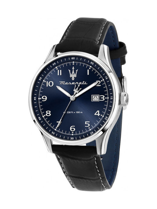 Maserati Men's Watch 42mm Battery with White Metal Bracelet