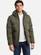 Μπουφάν Puffer Αντιανεμικό Olive