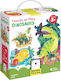 Παιδικό Puzzle Δεινόσαυροι για 3+ Ετών 36pcs Banana Panda