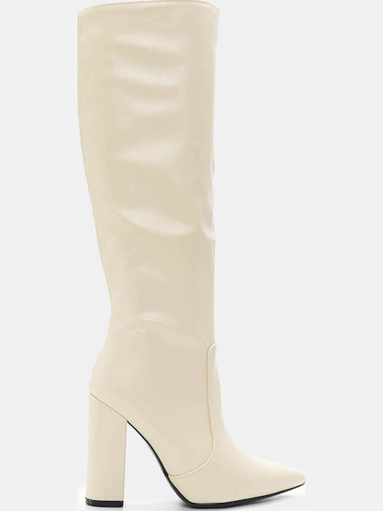 Luigi Synthetic Leather High Heel Women's Boots...