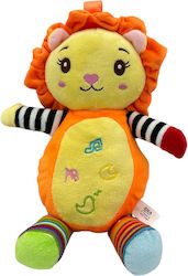 Hellenic Ideas Animal made of Fabric with Music and Sounds for 18++ Months Lina the Lioness