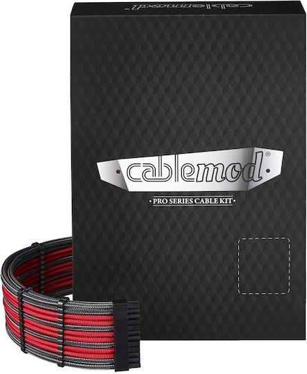 Psu Cable Kit Cablemod C-series Pro Cm-pcsi-fkit-nkcr-r Corsair Axi Hxi Rm Carbon Red 50-85 Cm